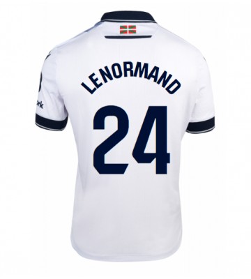 Real Sociedad Robin Le Normand #24 Tredje trøje 2023-24 Kort ærmer